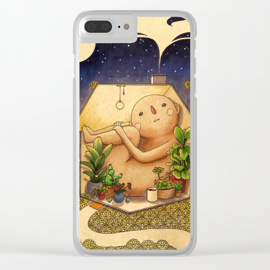 Sweet Dreams Clear iPhone Case