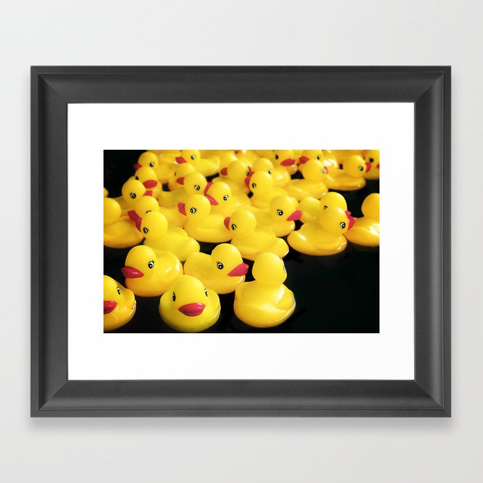 Little Ducklings Framed Art Print