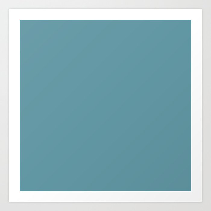Solid Color Duck Egg Blue Teal Art Print By Shabbyhydesigns Solid Color Duck Egg Blue Teal Art Print