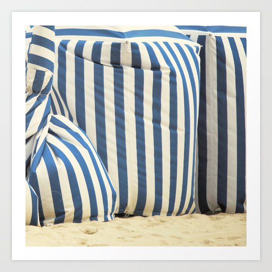 In The Beach Art Print