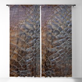 Crocodile texture Blackout Curtain