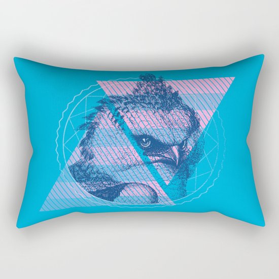 For the Birds Rectangular Pillow