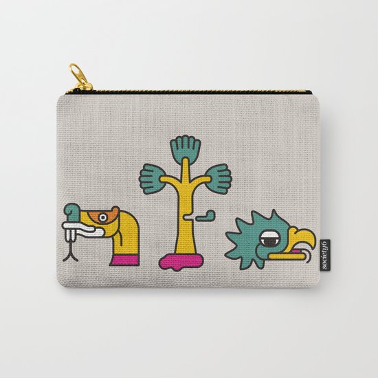Aztec Glyphs ~3 Carry-All Pouch