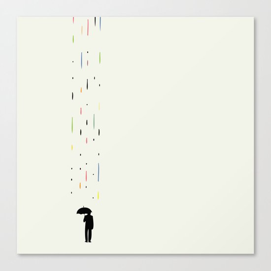 Mr Rain Canvas Print