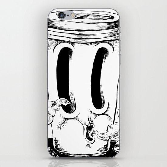 BLACK COFFEE iPhone & iPod Skin