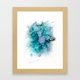 Bubble Bloom Framed Art Print