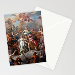 The Creation of Pandora Detail Ceiling Painting  Stationery Card