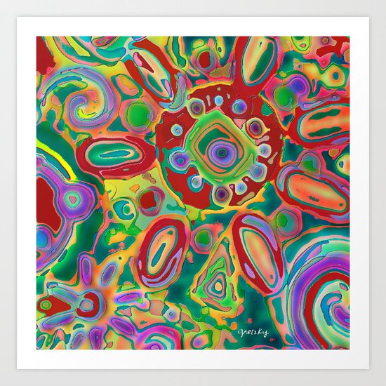 Hallucination Art Print