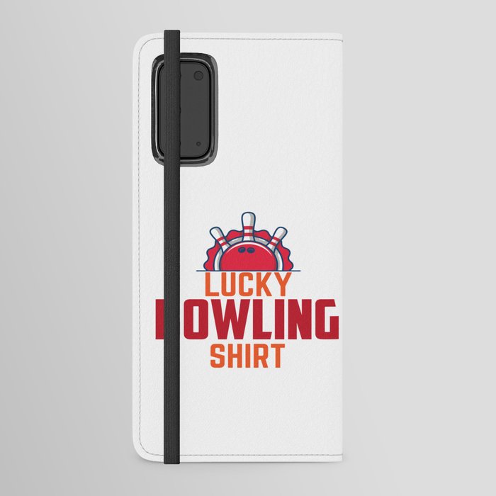 Lucky Bowling Shirt Android Wallet Case