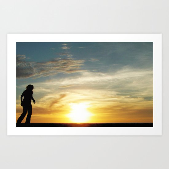The Light Art Print