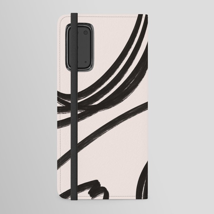 Abstract Modern Shapes Android Wallet Case