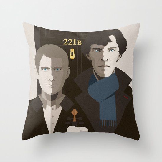 British Gothic Throw Pillow