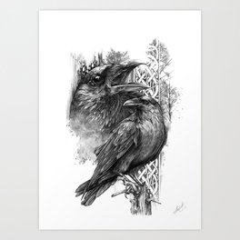 Raven Art Prints Society6
