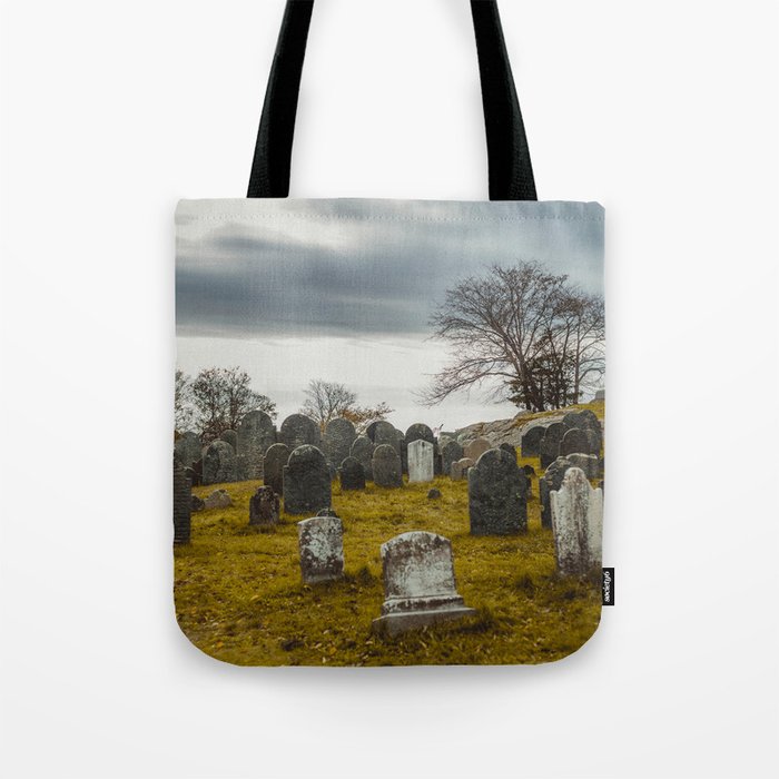 Old Burial Hill, Salem, MA Tote Bag