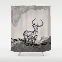 Mountain Shower Curtain