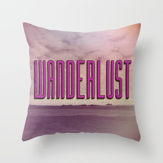 Wanderlust III Throw Pillow