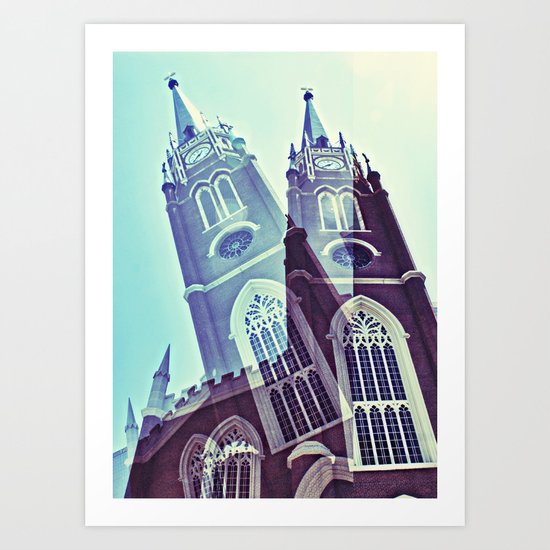 And Away We Goooo Art Print