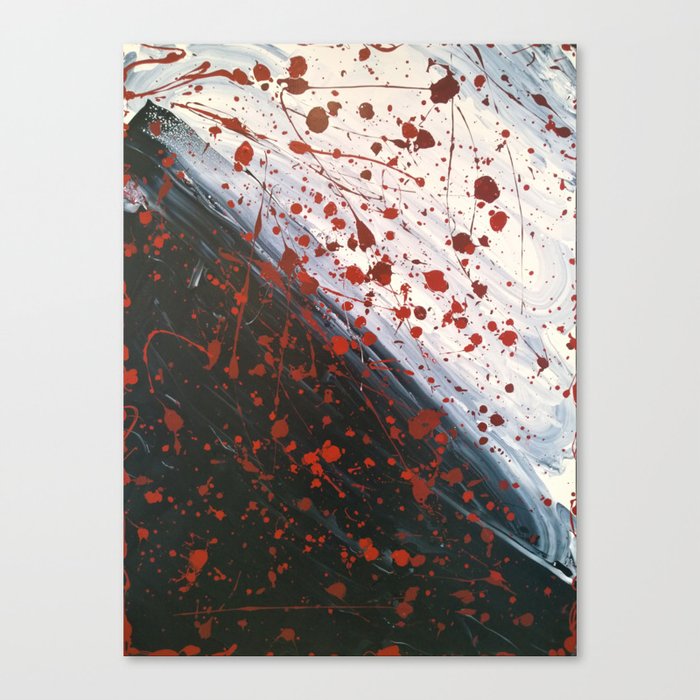 Death In Space Canvas Print