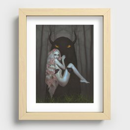 Forest Baby Recessed Framed Print