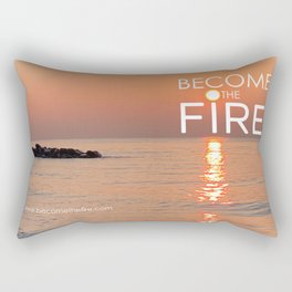 Become the Fire Notebook 2 Rectangular Pillow