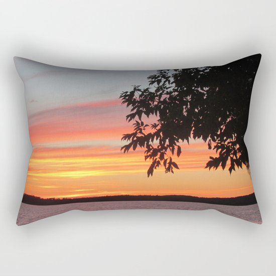 The Afterglow Rectangular Pillow
