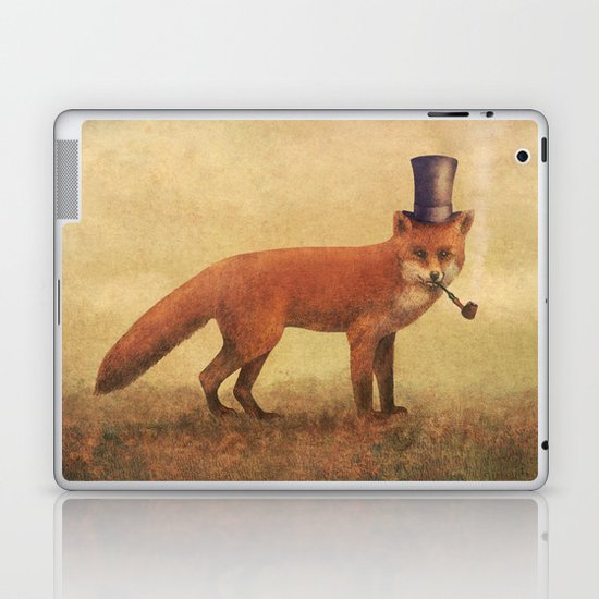 Crazy Like a Fox Laptop & iPad Skin