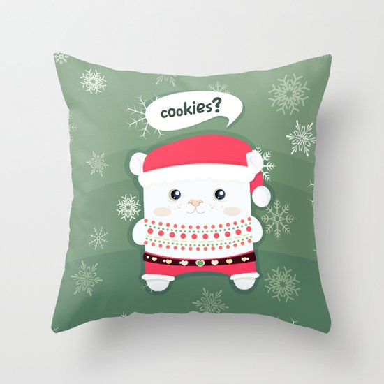 cookies? Throw Pillow