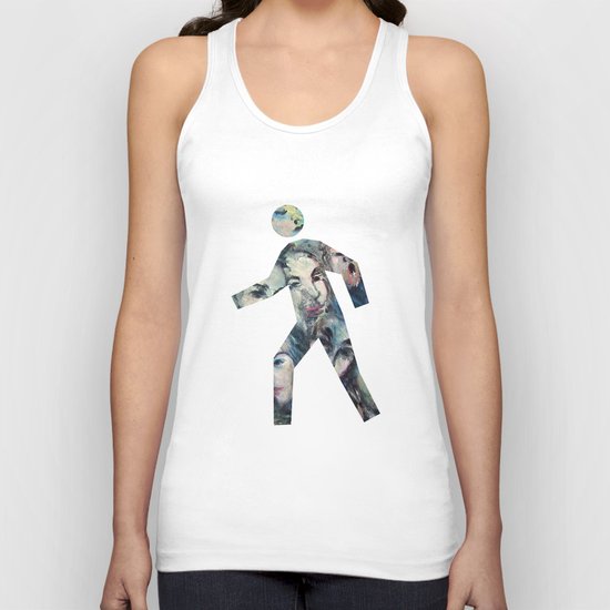 face, face, face Unisex Tank Top
