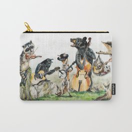 " Bluegrass Gang " wild animal music band Carry-All Pouch