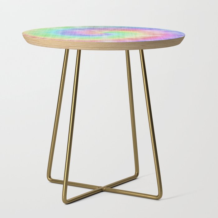 Colorful Circle Side Table