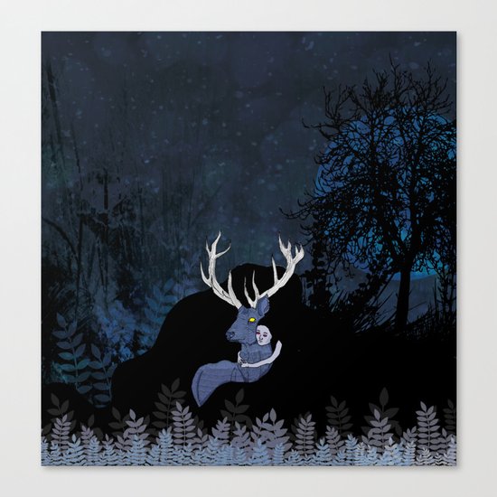 Let me go home. Canvas Print
