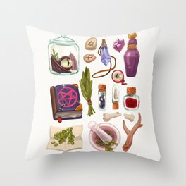 The Witcheries Essentials Throw Pillow