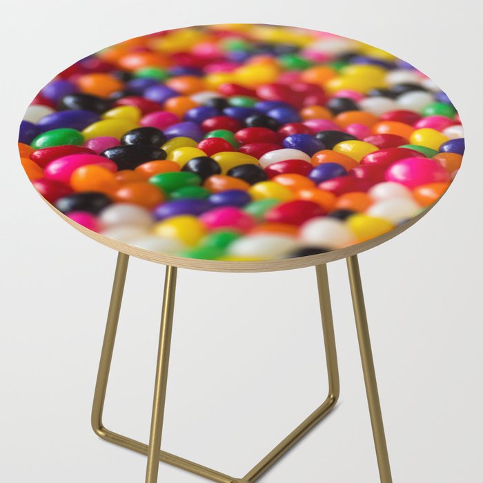 Rainbow Jelly Beans Candy Side Table by newburydesigns ...