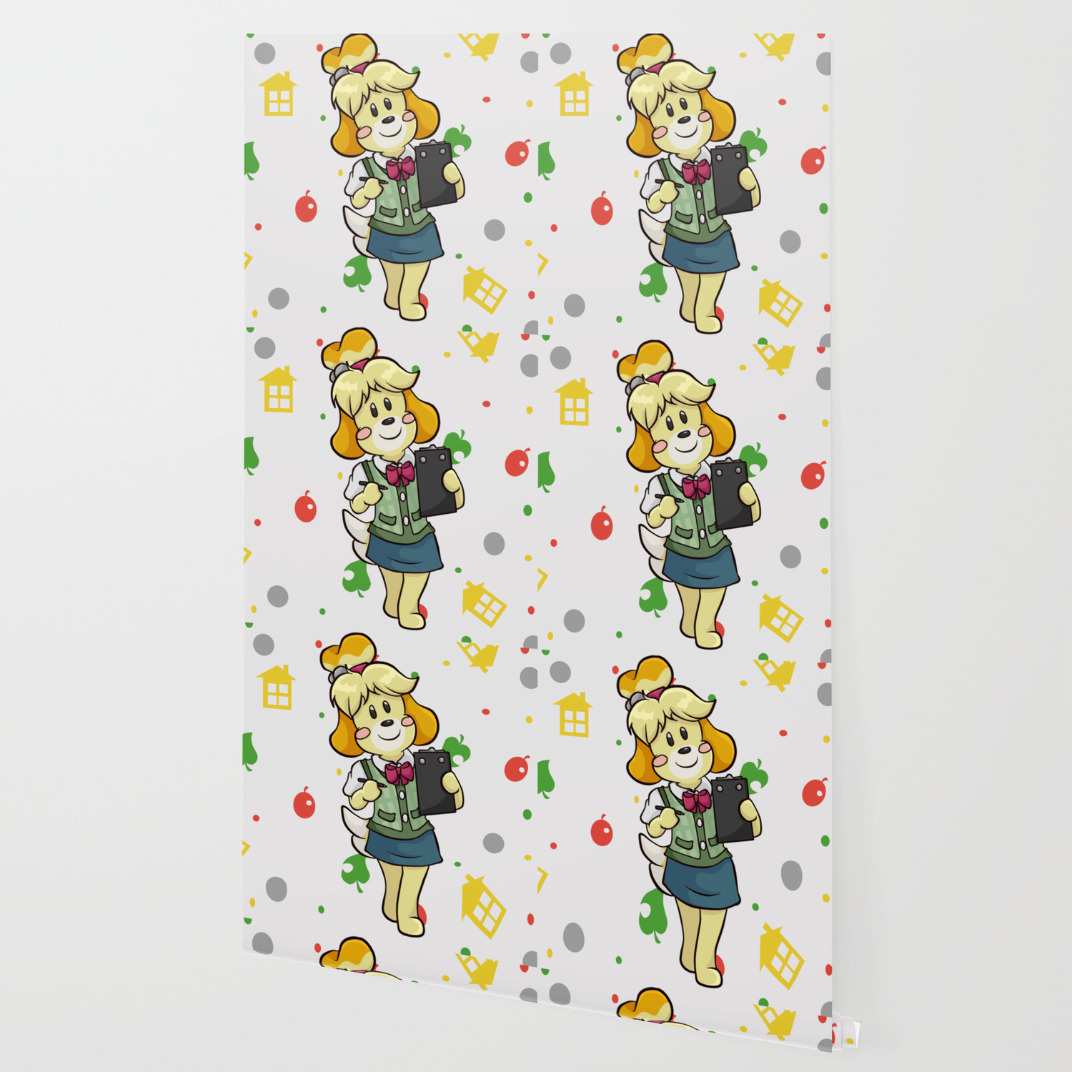 Isabelle At Work Wallpaper By Yoshimarsart Society6