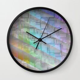 Rainbow Renegade Wall Clock