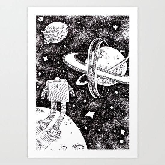 Nedroid Art Print