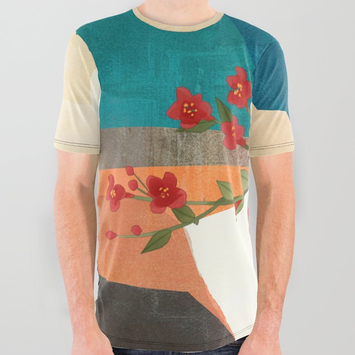  Warm spring sunshine at the bay All Over Graphic Tee