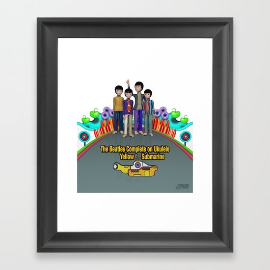 Yellow Submarine Framed Art Print