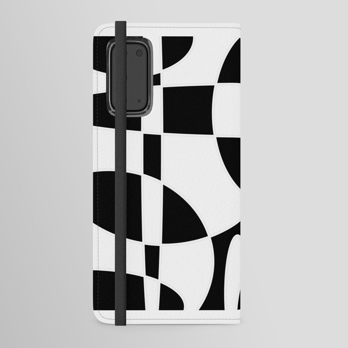Black and White Android Wallet Case