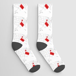 Knob Pin Alaska Socks