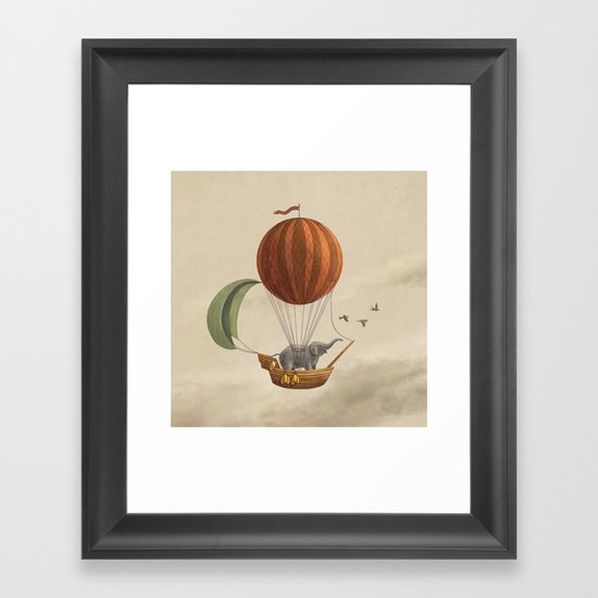 Adventure Awaits Framed Art Print