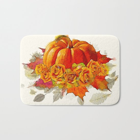 October Bath Mat