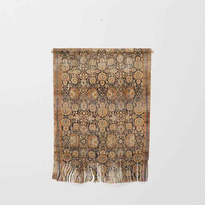 Antique Persian Malayer Rug Print Wall Hanging