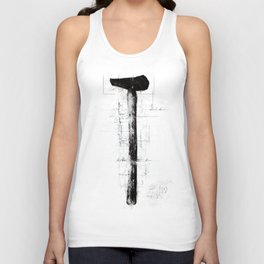 Between the Hand and the Result Unisex Tank Top