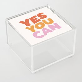 Yes You Can Acrylic Box