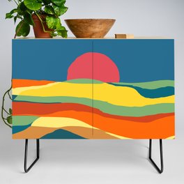Moving earth Credenza