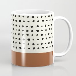 Burnt Orange x Dots Coffee Mug