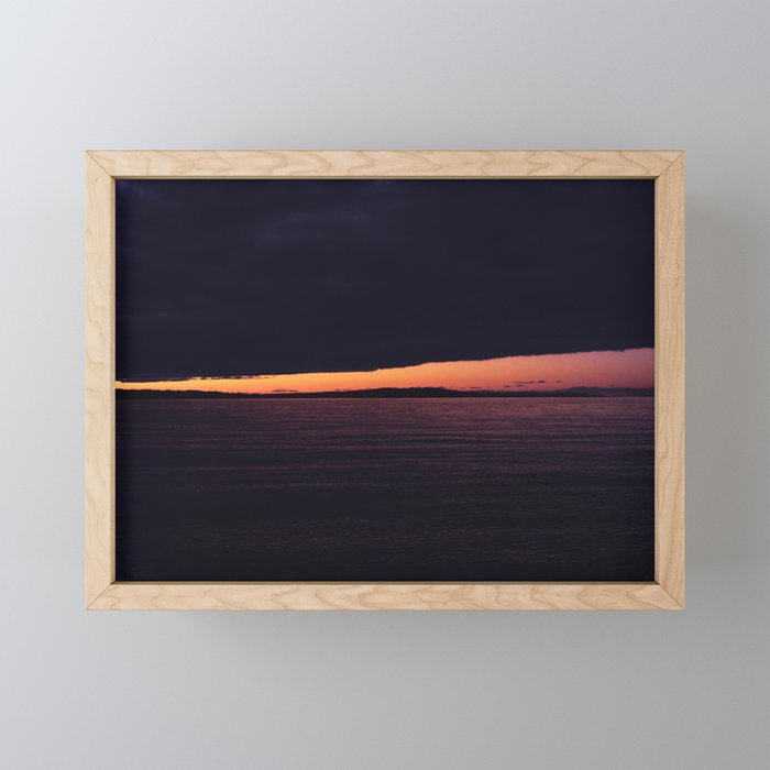 ~ northwest lights ~ Framed Mini Art Print