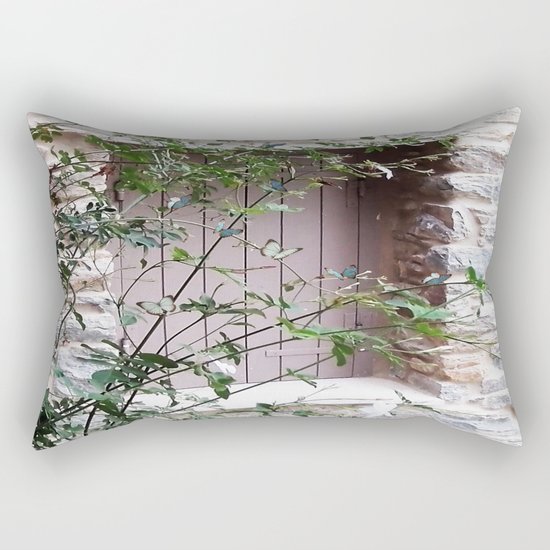 Window in Tinos Rectangular Pillow