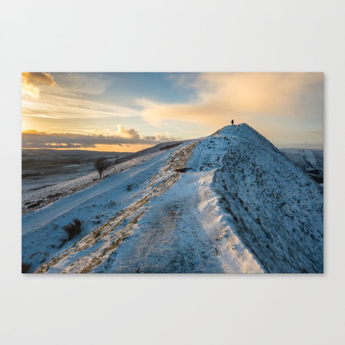 The Shivering Neighbour Canvas Print